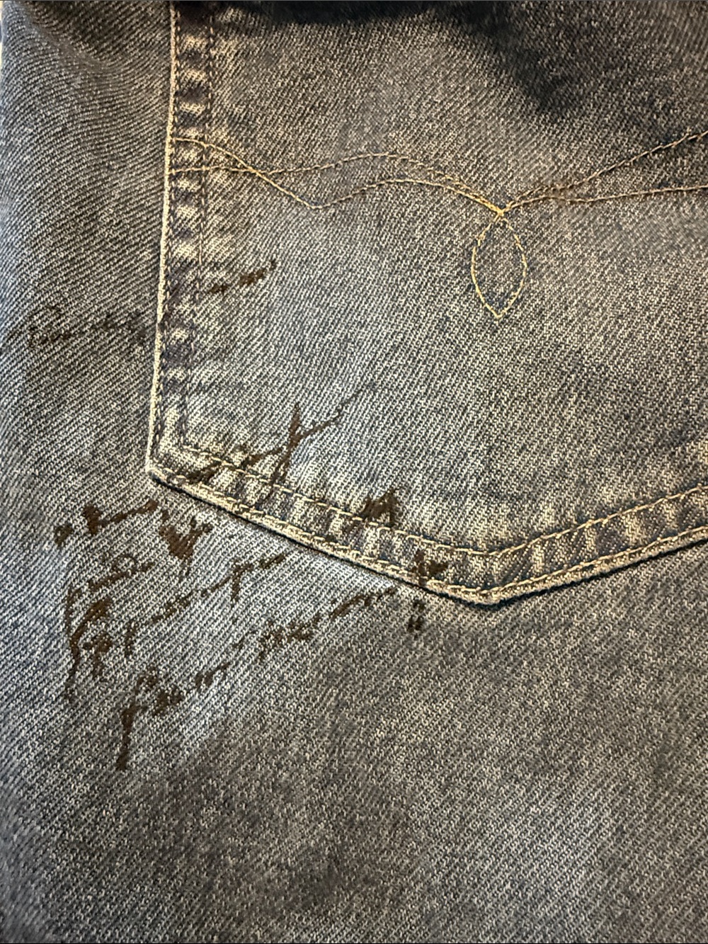Lauren Ralph Lauren Women's Blue Patchwork Boot Cut Jeans Size 12 - Picture 6 of 7